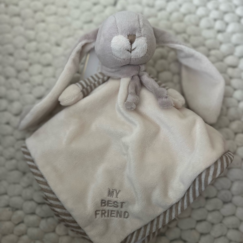Bukowski Plush Bunny lovey Toy blanket